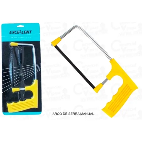 Foto do anúncio: Mini Arco De Serra Tico Tico Com 5 Lâminas Kit Para Serrar Manual Madeira Ferro E PVC Plástico