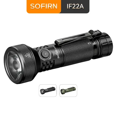Foto do anúncio: Sofirn IF22A 3A Lanterna Recarregável 2100 Lúmen Potente Luminus SFT40 LED Lançando 700 Metros
