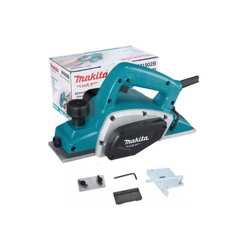 Foto do anúncio: Plaina Elétrica Makita M1902B Profissional 580W 82mm 16000 RPM KIT com Faca e Afiador