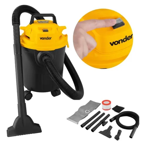 Foto do anúncio: Aspirador de Pó e Água Profissional 1000W Função Soprador Com Rodas APV 1010 Vonder
