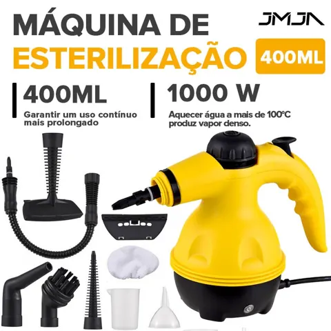 Foto do anúncio: JMJN Limpador a Vapor Portátil Multiuso para Casa – Alta Pressão e Alta Temperatura