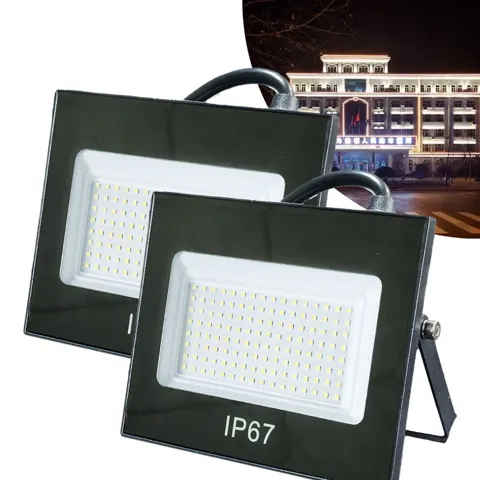 Foto do anúncio: Refletor LED 400W 500W Branco Frio 6500k Granfei Holofote IP67 Chenx