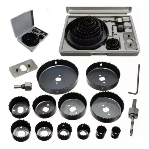 Foto do anúncio: Jogo Kit Serra Copo 16 Peças 19 A 127mm Com Estojo