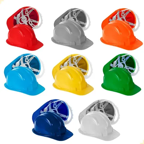 Foto do anúncio: Capacete De Segurança C Carneira Obra Proteção Trabalho Epi Plasticor