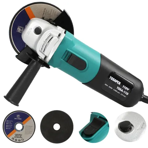 Foto do anúncio: Esmerilhadeira Lixadeira Angular 820w 115mm 4.1/2 11000rpm Tssaper modelo TSEA