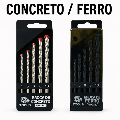 Foto do anúncio: KIT BROCA CONCRETO/FERRO