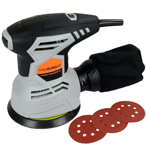 Foto do anúncio: Lixadeira Roto Orbital 400W Profissional Velocidade Variável 12.000RPM Pró Euro