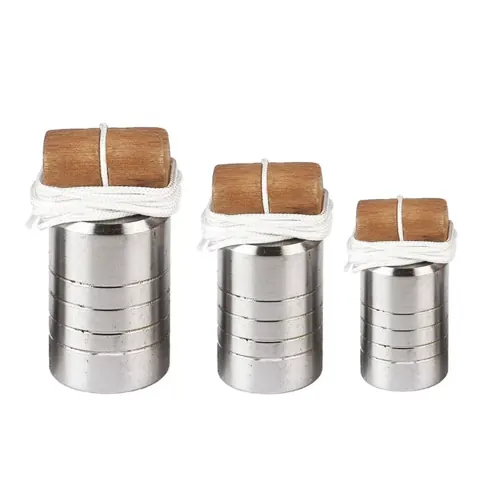 Foto do anúncio: Prumo Para Pedreiro Aço Maciço Pesado 400g 500g 750g 900g Standard