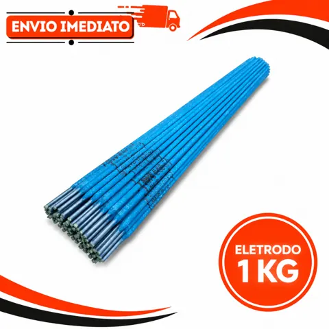 Foto do anúncio: 1kg Eletrodo Revestido Azul 6013 de 2,50mm Solda Elétrica Serralheiro