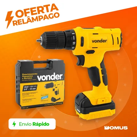 Foto do anúncio: Parafusadeira e Furadeira a Bateria 20V Bivolt PFV238 Vonder
