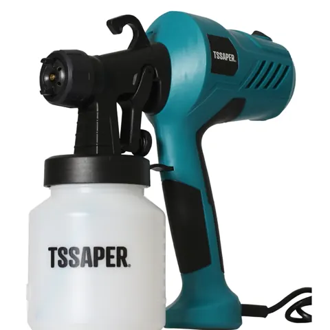 Foto do anúncio: Pistola Elétrica Pulverizadora de Tinta para Pintura Compressor Com Bico de Metal 450w - TSSAPER
