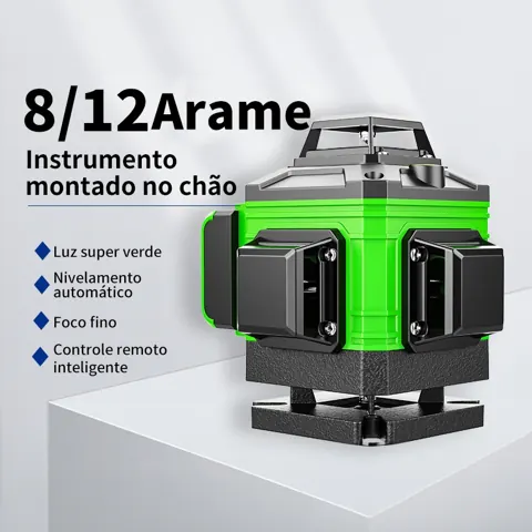 Foto do anúncio: 8/12/16 Linhas Laser Nível 360 ° Medição De Linha Ferramentas Nivel a laser Profissional
