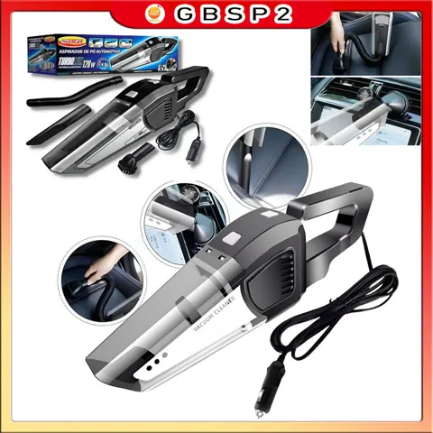 Foto do anúncio: Aspirador de Pó Automotivo Carro Potente 120w 12v Escova Bico Tubo Prolongador Cabo De 2.6M