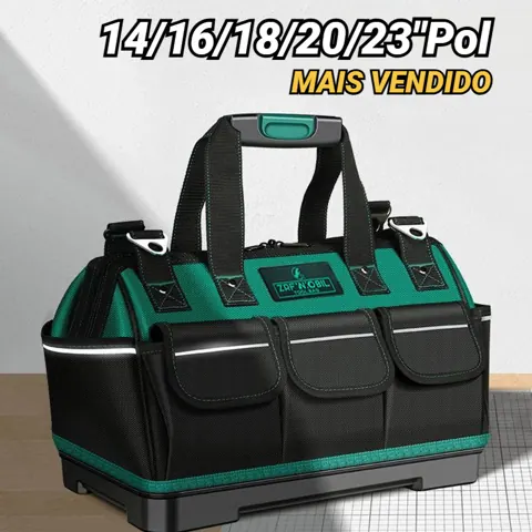 Foto do anúncio: Caixa de Ferramentas Profissional 14/16/18/20/23 Polegadas - Bolsa de Armazenamento Multiuso para Ferramentas