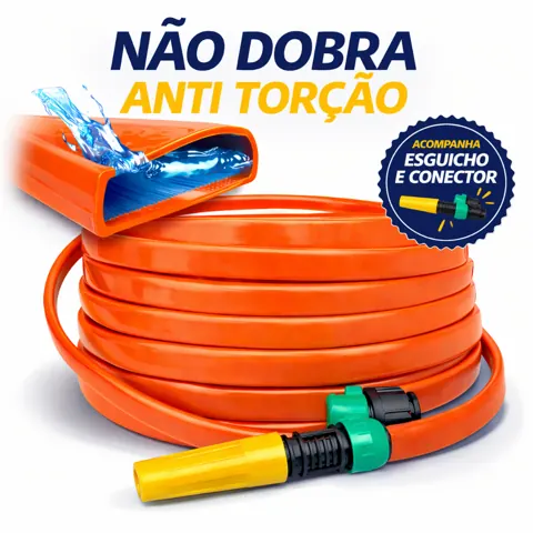 Foto do anúncio: Mangueira de Jardim Anti Torção Anti Dobras 10 a 50 Metros.
