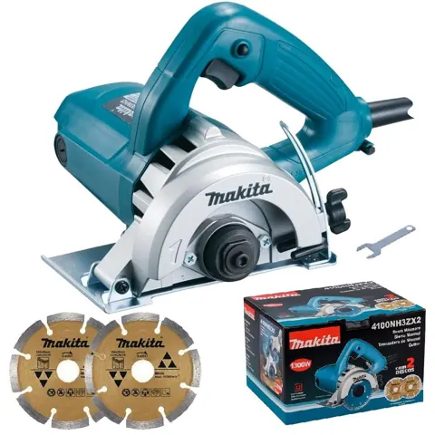 Foto do anúncio: Serra Mármore 4.3/8 POL 1.300W + 2 Discos 4100NH3ZX2 MAKITA