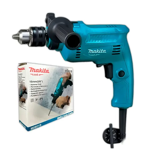 Foto do anúncio: Furadeira de Impacto Makita M0801B 13 mm 550 W com Velocidade Variável para Concreto Madeira e Metal