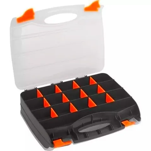 Foto do anúncio: Maleta Organizadora Plástico Parafusos até 5kg Transparente
