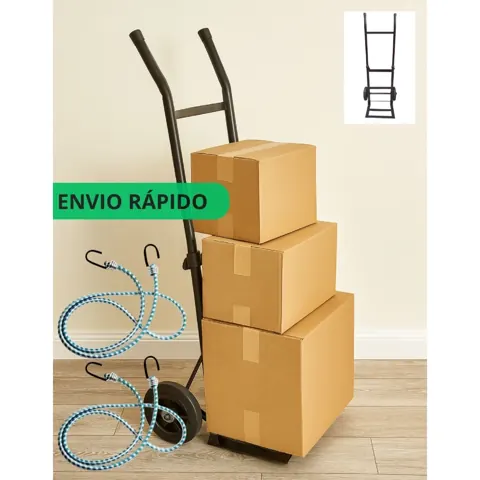 Foto do anúncio: Carrinho de Carga Dobrável Reforçado Portátil para Transporte até 150 kg