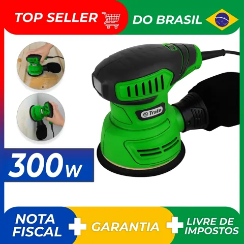 Foto do anúncio: Lixadeira Roto Orbital Elétrica Madeira Lixa 300W + Coletor
