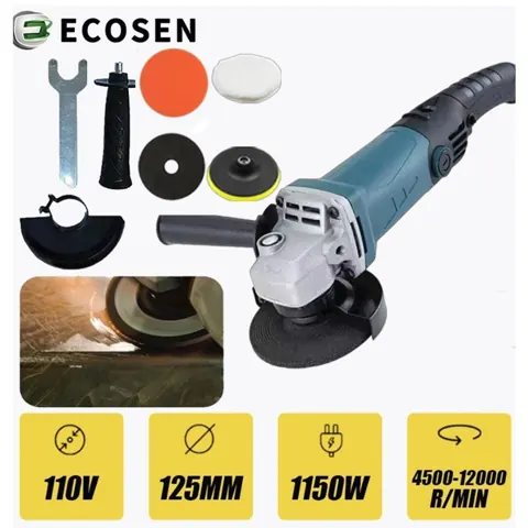 Foto do anúncio: Politriz Lixadeira Esmerilhadeira 4.1/2 110v ou 220v 1150w Multifunções 6 Velocidades Songhe Tools ECOSEN