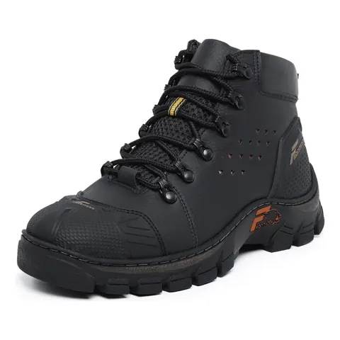 Foto do anúncio: Bota Masculina Bico Pvc Coturno Trabalho Botina Segurança