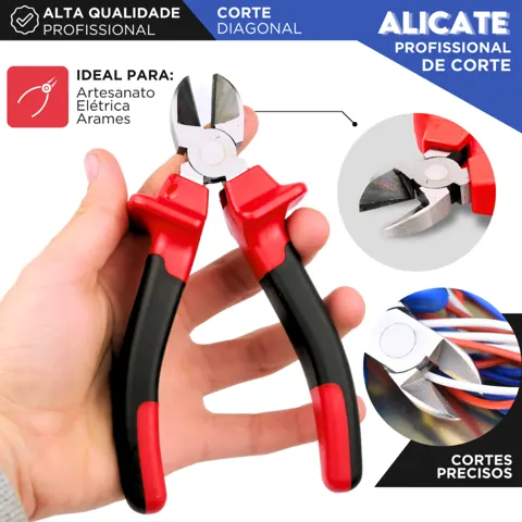 Foto do anúncio: Alicate de Corte para Fio e Arame - Profissional - Mazzal