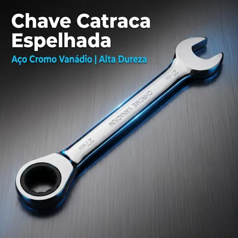 Foto do anúncio: Chave Combinada com Catraca Fabricada em Cromo Vanadium Unidade para Oficina