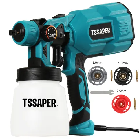 Foto do anúncio: Pistola De Pintura Elétrica E Pulverizador HVLP 550w com 3 bicos de cobre Tssaper