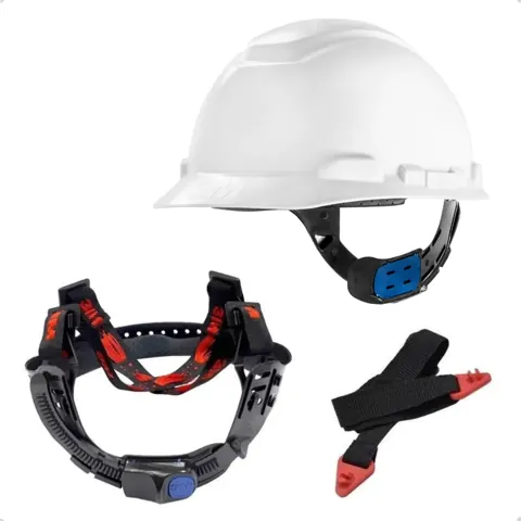 Foto do anúncio: Capacete de Segurança 3M H-700 EPI com Suspensão de Catraca Ventilado Profissional com CA