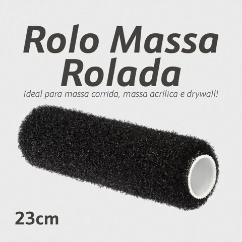 Foto do anúncio: Rolo Pintura Massa Rolada Com até 2 Rolo de Textura Rolo Cabelo de Anjo 23cm