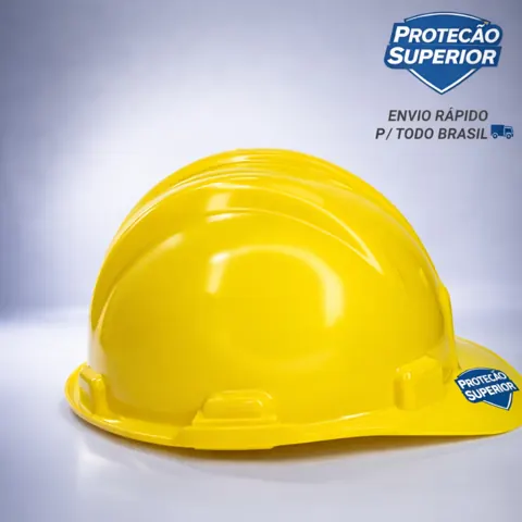 Foto do anúncio: Capacete de Segurança Profissional Alta Resistência Ajuste Confortável Proteção Confiável EPI