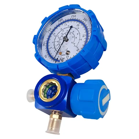 Foto do anúncio: Manifold 1 Via Com Manômetro de Baixa Para R410A, R407C, R134A e R22 Sem Mangueira