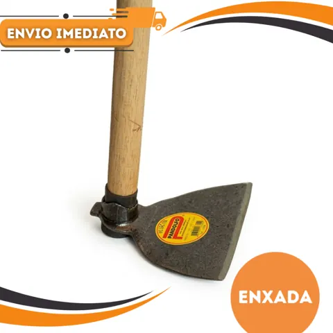Foto do anúncio: ENXADA FORJADA LARGA 28 CM COM CABO 120CM AFIADA - PANDOLFO FERRAMENTA PROFISSIONAL