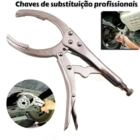 Foto do anúncio: Alicate de pressão chave de substituição de filtro de óleo com corrente profissional de carro