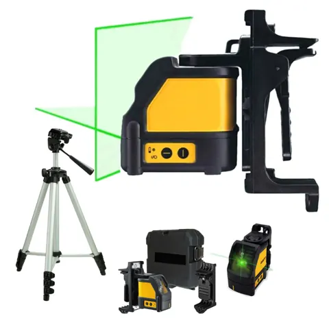 Foto do anúncio: Nivel a Laser Tripé Verde de Precisão 50m Linha Cruzada de Horizontal Vertical Autonivelante Profissional