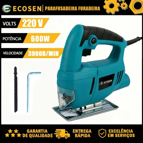 Foto do anúncio: Serra Tico Tico Uso Profissional Base Ajustável com serra 700w/600w 3900rpm