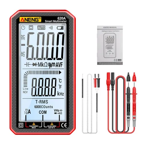 Foto do anúncio: Multimetro Digital Auto Ranging De Alta Precisão RMS 620A com 6000 Contagens