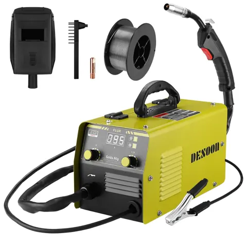 Foto do anúncio: Máquina De Solda MIG 100A Eletrodo Professional Sem Gás 220V Monofásica Tecnologia IGBT Desoon