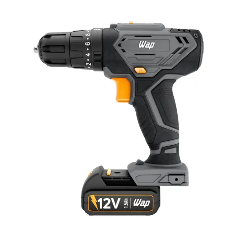 Foto do anúncio: WAP Parafusadeira E Furadeira De Impacto WAP WF 12K4.2 12V 10mm 3/8” 18 Níveis de Torque 22000 BPM Maleta Acessórios