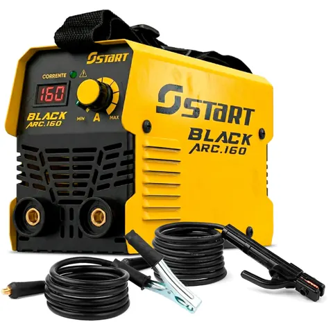 Foto do anúncio: Máquina De Solda Inversora Tig Black Arc 160a Mma Eletrodo 220v Start