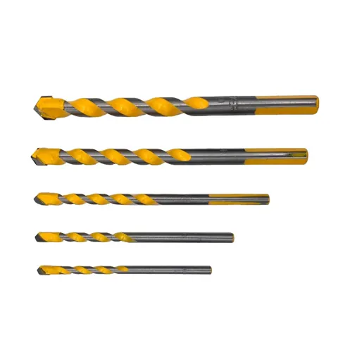Foto do anúncio: Kit 5 Brocas Multimaterial HURKER | Broca para metal, madeira, mdf, concreto e drywall diferentes tamanhos