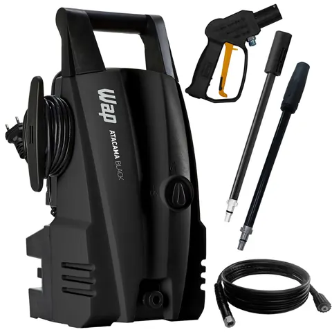 Foto do anúncio: Lavadora de Alta Pressão WAP Atacama Black Potência 1400W Pressão 1500PSI Motor Universal