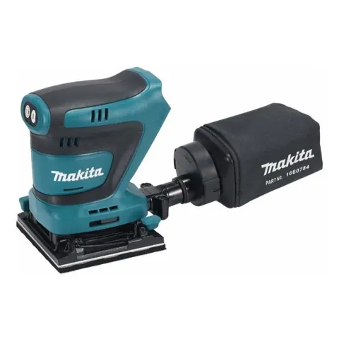 Foto do anúncio: MAKITA Lixadeira Orbital 18V Sem Fio DBO480Z Acabamento Fino Baixa Vibração Com Coletor Sem Bateria