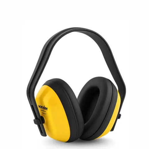 Foto do anúncio: Abafador Protetor Auricular De Ruído Ouvido Concha Auditivo Amarelo