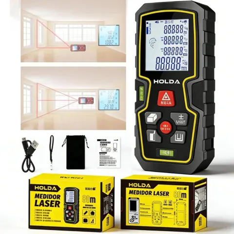 Foto do anúncio: Trena Laser Digital 50m Medidor de Distância Alta Precisão Profissional IP54
