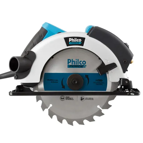 Foto do anúncio: Serra Circular Elétrica Philco PSC01 185mm 1500W Azul-celeste