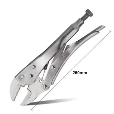 Foto do anúncio: Alicate de Pressão Em Aço 10'' Carbono Com Mordente Curvo 250mm 11399