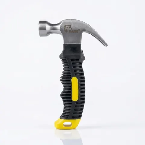 Foto do anúncio: Martelo Mini Unha Cabo Emborrachado 20mm reforçado carpinteiro ferramenta Pequena manutenção
