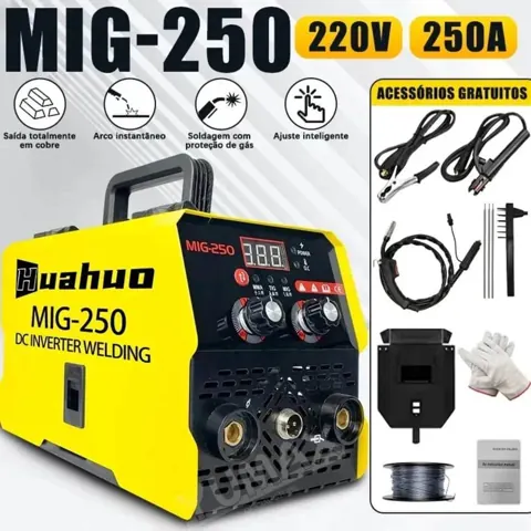 Foto do anúncio: Máquina de Solda MIG TIG MMA 3 EM 1 Huahuo